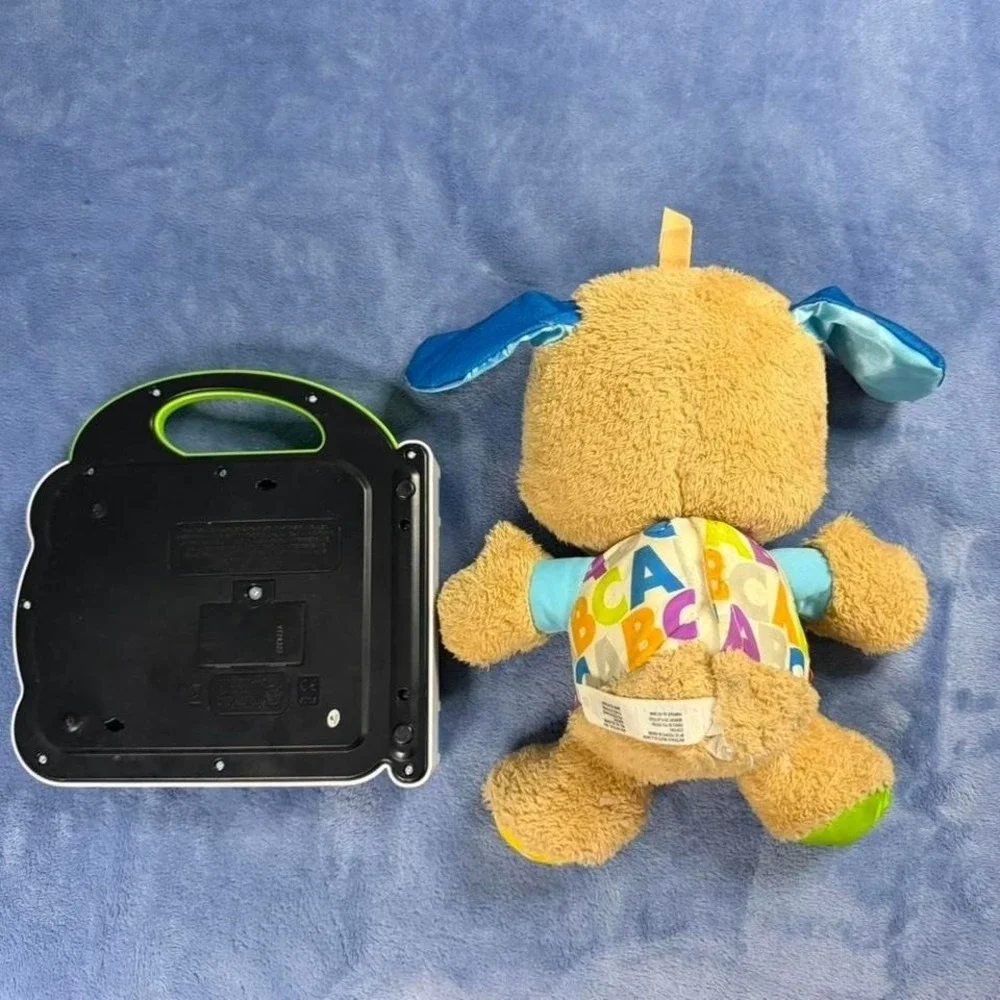 LeapFrog Learning Friends 100 Words Book and bear lot‎ of 2 perfect condition
